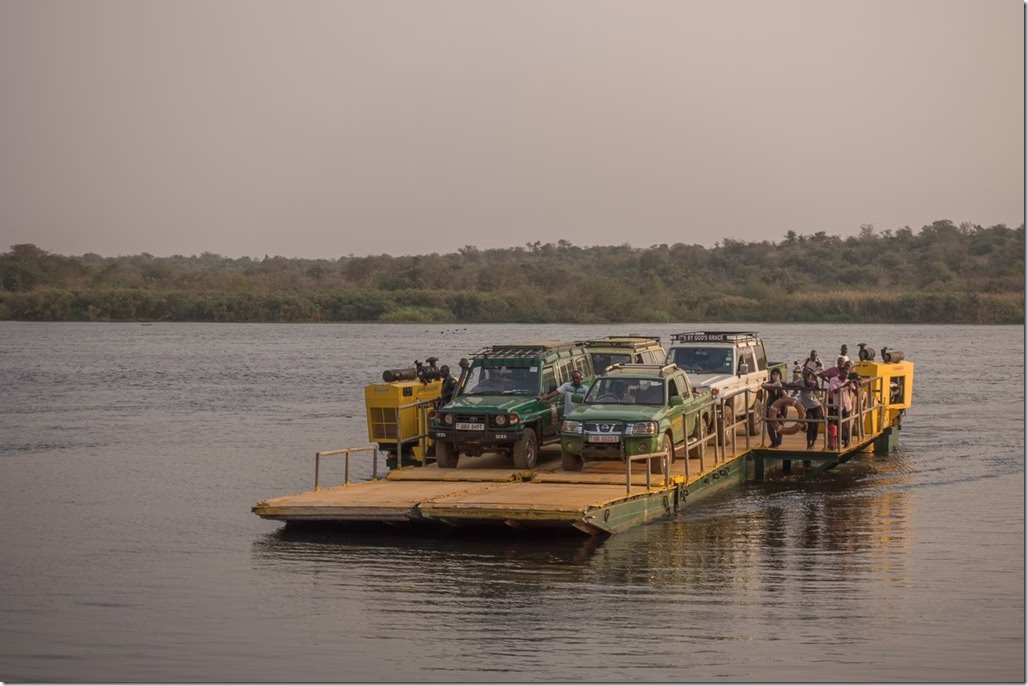 Ferry Crossing at Murchison Falls
